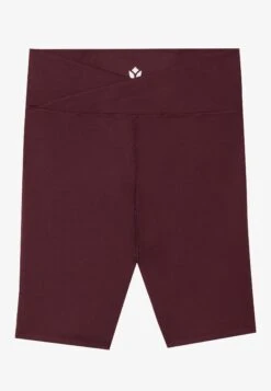 HIGH RISE CYCLING SHORTS OVERLAP V WAISTBAND - Tights - Bordeaux 11 HIGH RISE CYCLING SHORTS OVERLAP V WAISTBAND - Tights - Bordeaux -Even&Odd 8fee624e8abd455a9f9a6c7b3b60a95a