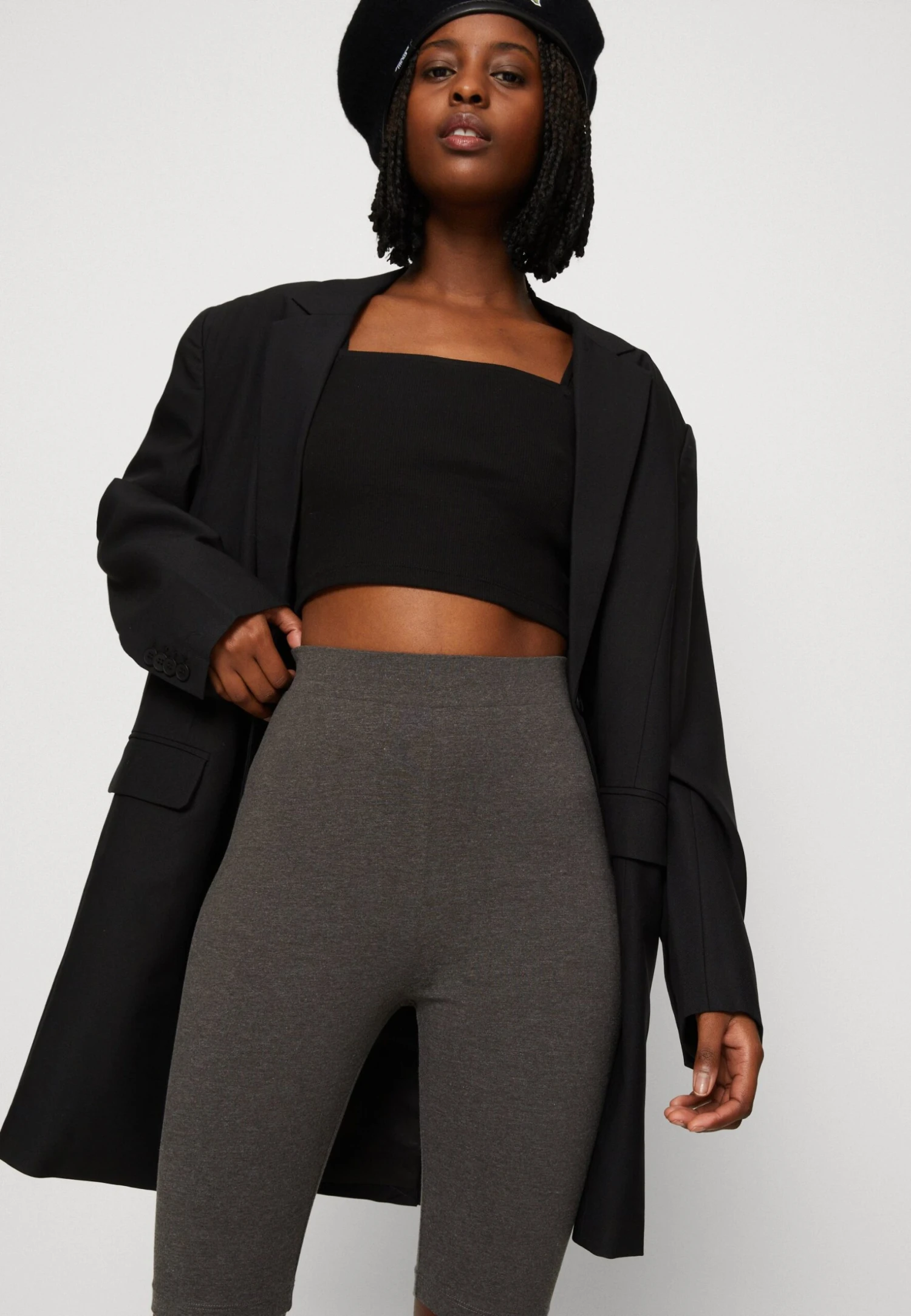 Even&Odd Set - Shorts - Mottled Dark Grey 4 Even&Odd Set - Shorts - Mottled Dark Grey - Afbeelding 2