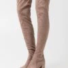Even&Odd Overknee Laarzen - Taupe 2 Even&Odd Overknee Laarzen - Taupe -Even&Odd 936dbd478f56411facab3d4d035d8b44