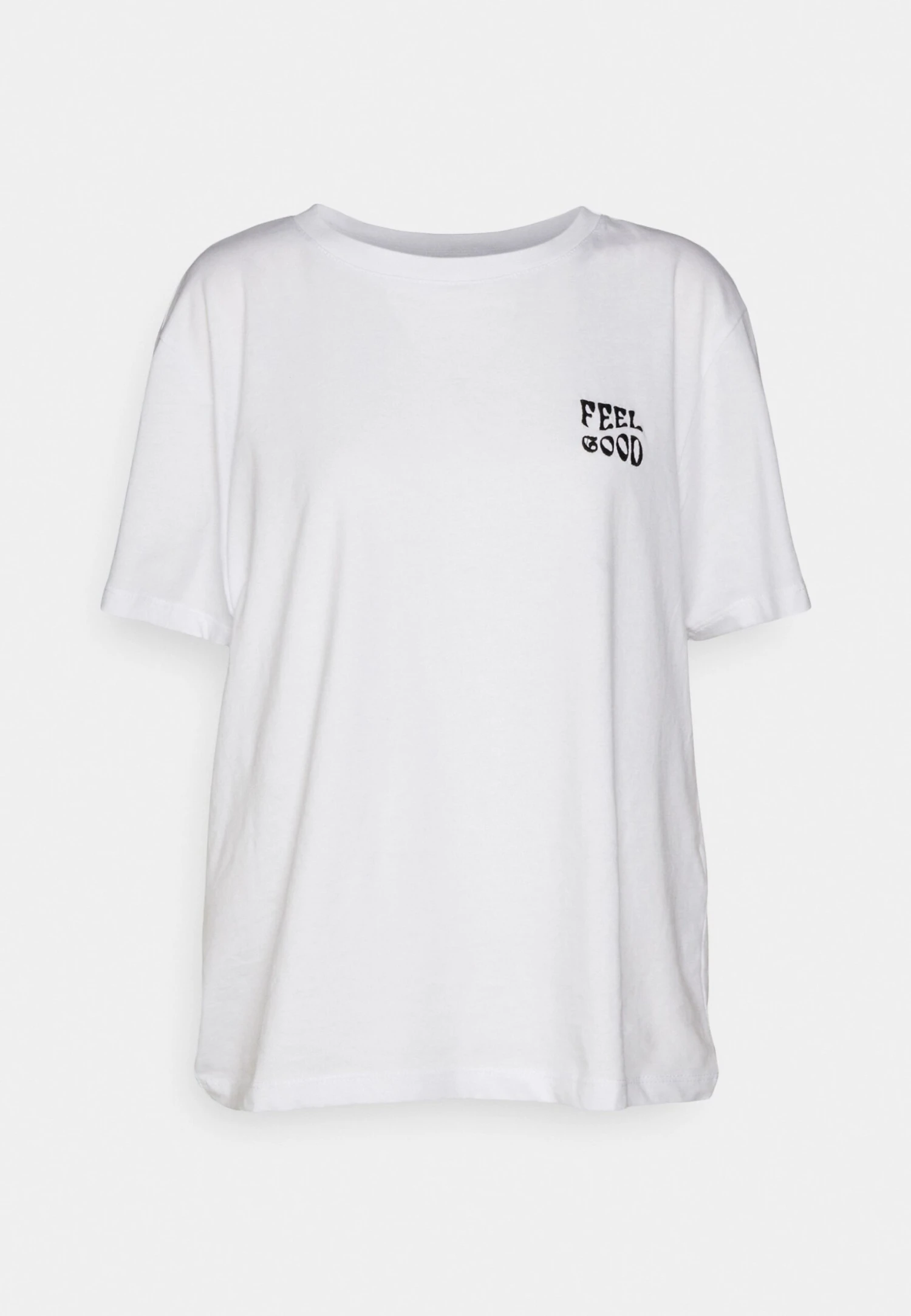 Even&Odd Clare Feel Good Chest Artwork- T-Shirt Print - White 6 Even&Odd Clare Feel Good Chest Artwork- T-Shirt Print - White - Afbeelding 4