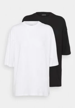 2 Pack - T-Shirt Basic - White/Black