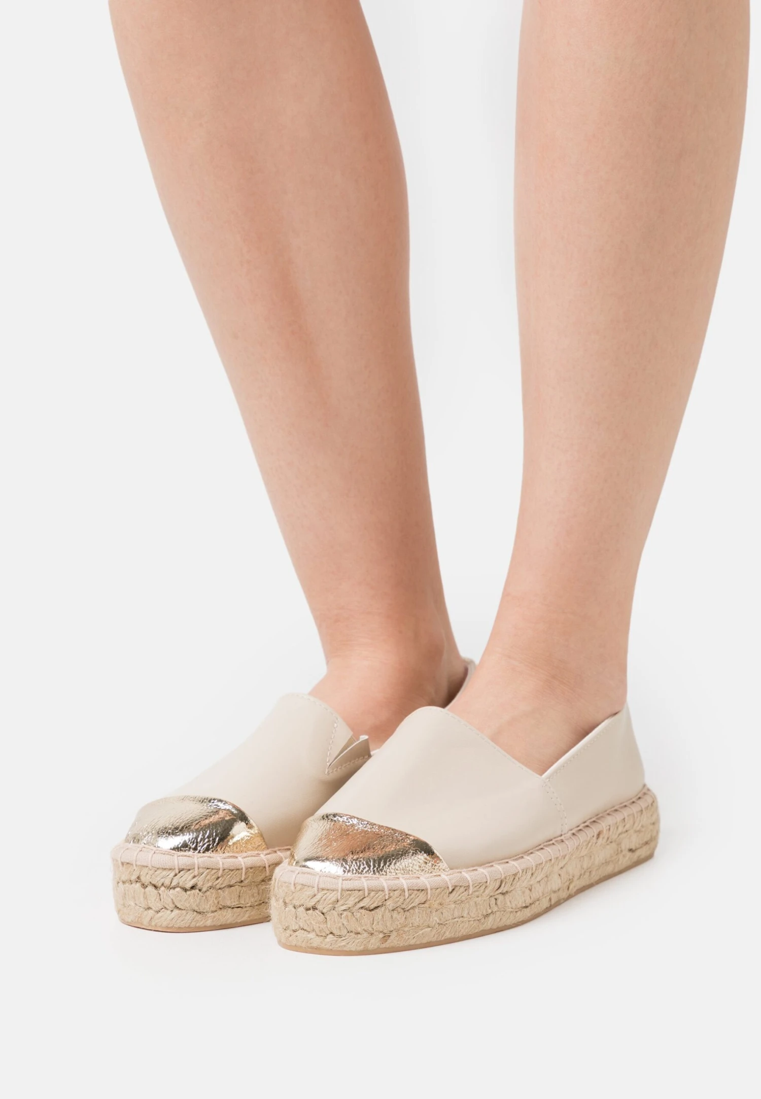 Even&Odd Espadrilles - Beige/ Gold 3 Even&Odd Espadrilles - Beige/ Gold