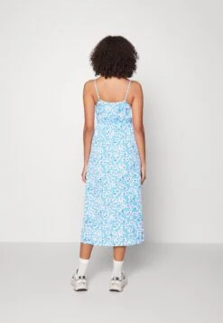Midi Summer Dress- Jurk - Blue/White 9 Midi Summer Dress- Jurk - Blue/White -Even&Odd 979caed7eb7748a38dfaf5fe980f1013
