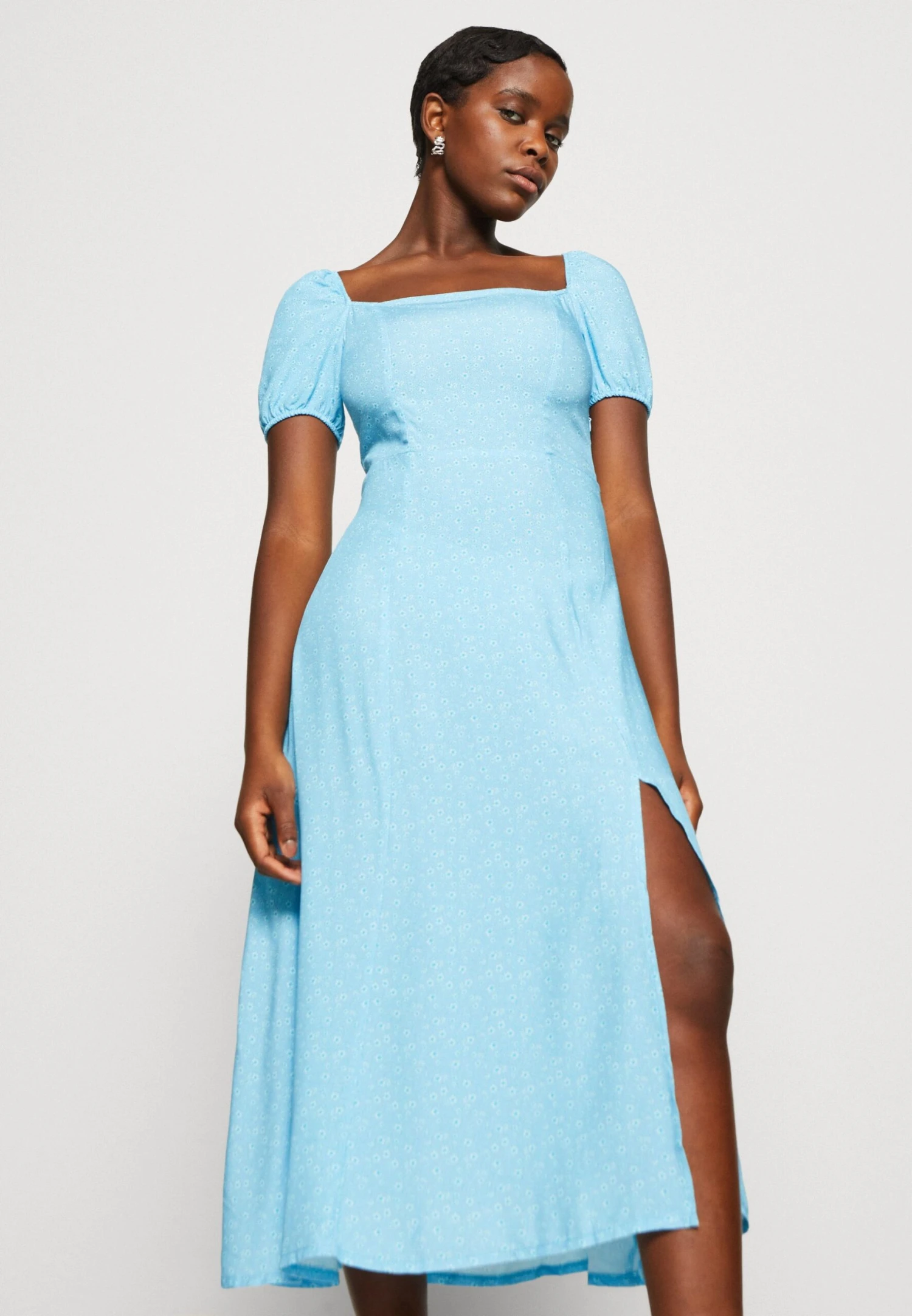 Even&Odd Jurk - Light Blue/White 6 Even&Odd Jurk - Light Blue/White - Afbeelding 4