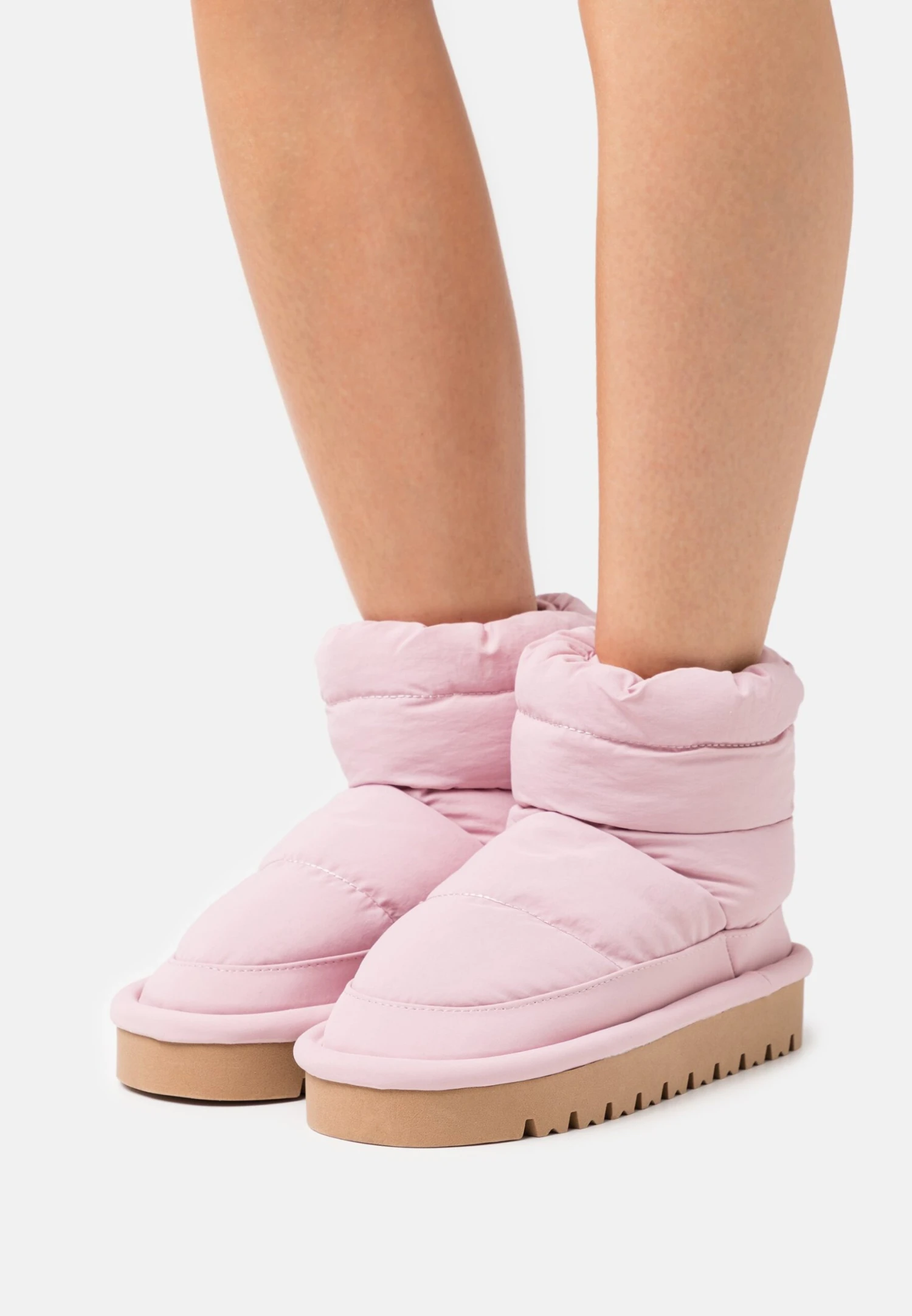 Even&Odd Enkellaarsjes Met Plateauzool - Rose Gold-Coloured 3 Even&Odd Enkellaarsjes Met Plateauzool - Rose Gold-Coloured