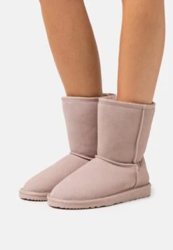 Even&Odd Leather - Korte Laarzen - Rose Gold Coloured