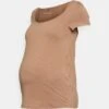 T-Shirt Basic - Light Brown 1 T-Shirt Basic - Light Brown -Even&Odd 9f85c4e03a16455db16d8d6237547956