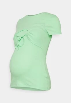 Circle Gathering Tee- T-Shirt Basic - Green 12 Circle Gathering Tee- T-Shirt Basic - Green -Even&Odd a094b517c4db4e148a78924a03cfecff