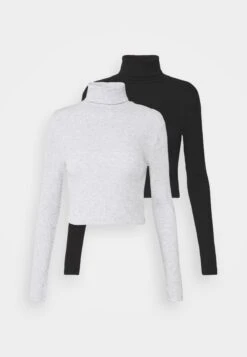 Even&Odd 2 Pack - Longsleeve - Black/Grey 15 Even&Odd 2 Pack - Longsleeve - Black/Grey -Even&Odd a143f9b49e464630868d50b2953e2171