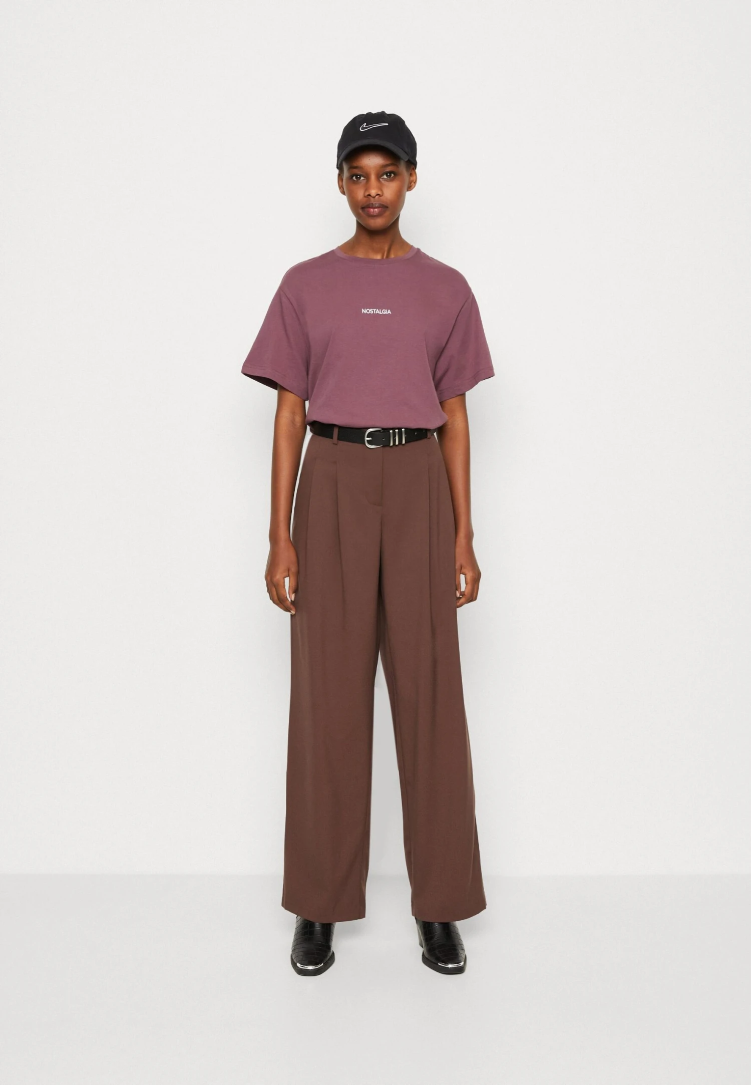 Even&Odd T-Shirt Print - Brown 4 Even&Odd T-Shirt Print - Brown - Afbeelding 2