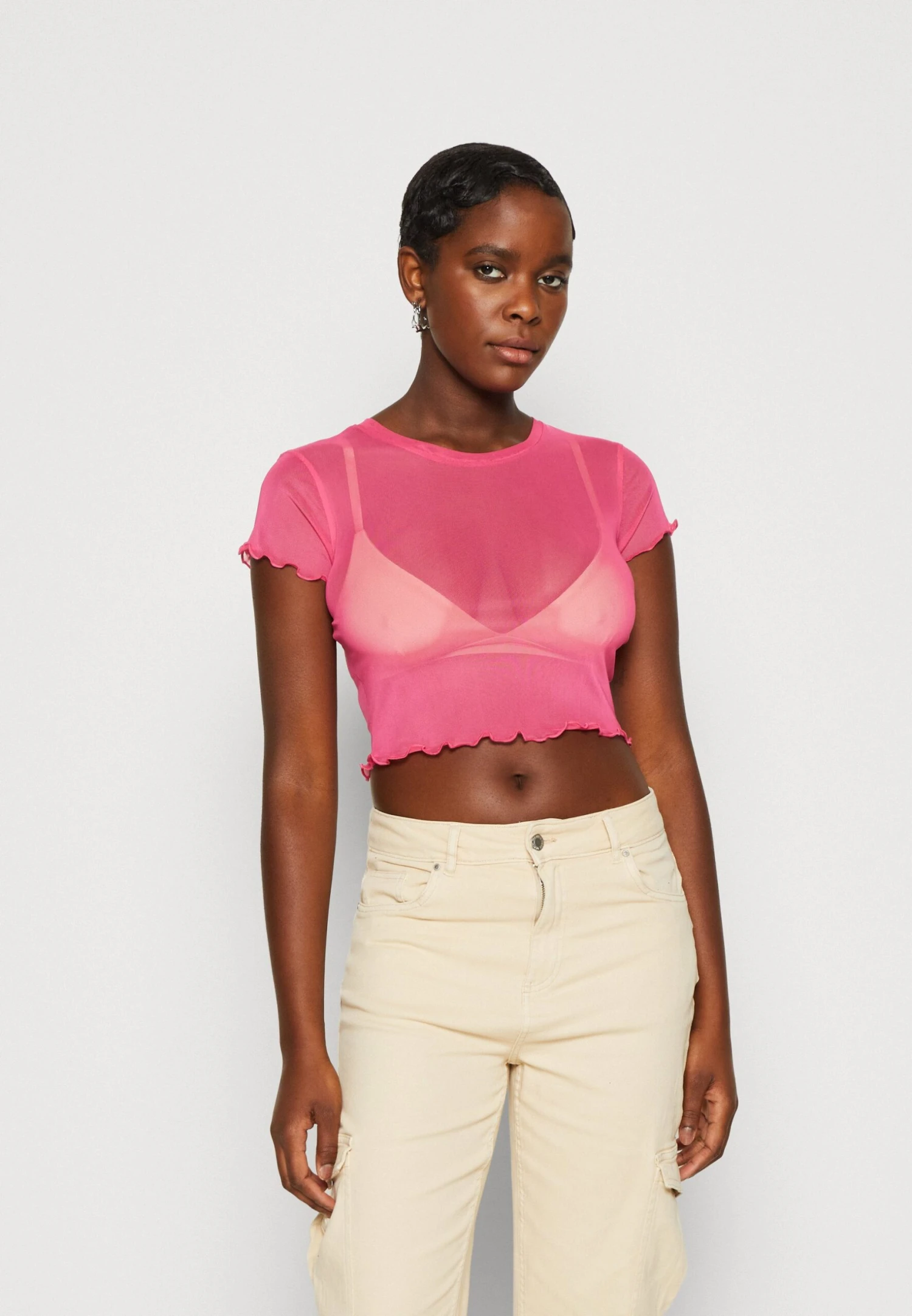 Even&Odd T-Shirt Print - Pink 3 Even&Odd T-Shirt Print - Pink