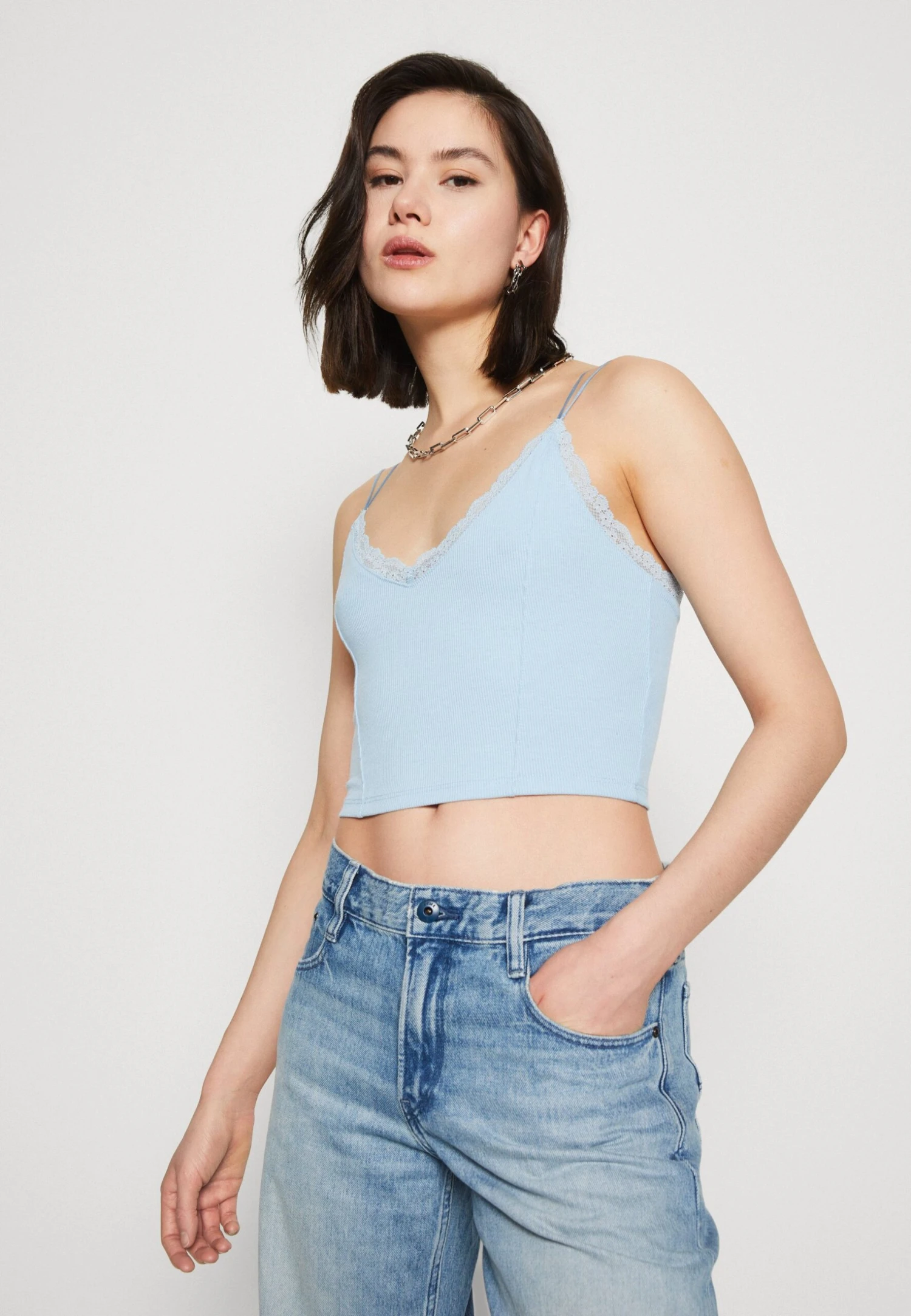 Even&Odd Top - Light Blue 6 Even&Odd Top - Light Blue - Afbeelding 4