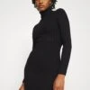 Even&Odd Rollkragen Bodycon Ripp Midi Strickkleid - Etui-Jurk - Black 1 Even&Odd Rollkragen Bodycon Ripp Midi Strickkleid - Etui-Jurk - Black -Even&Odd a7275e87b1144a739ffc052159d5ea26