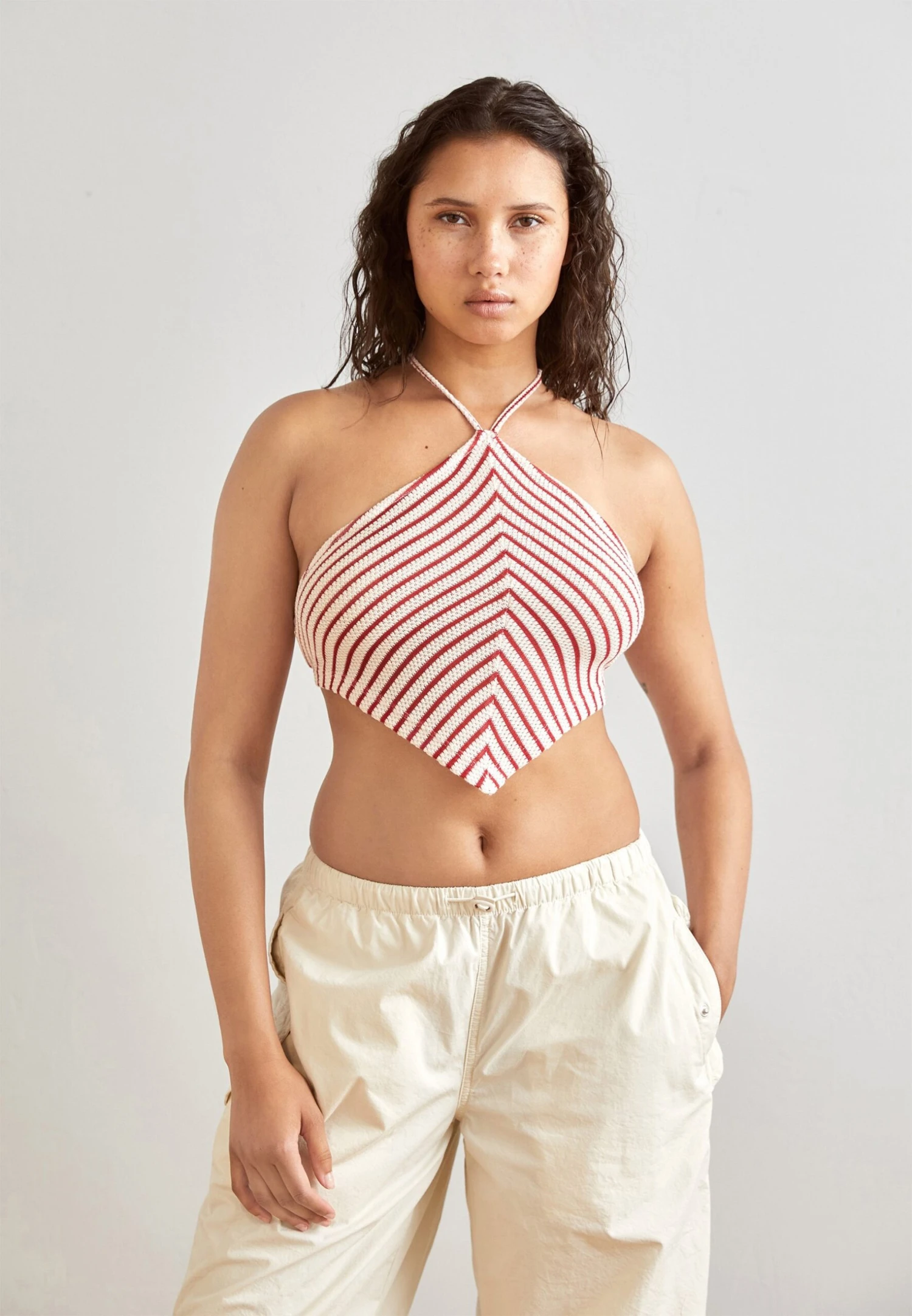 Even&Odd Top - White/Red 3 Even&Odd Top - White/Red