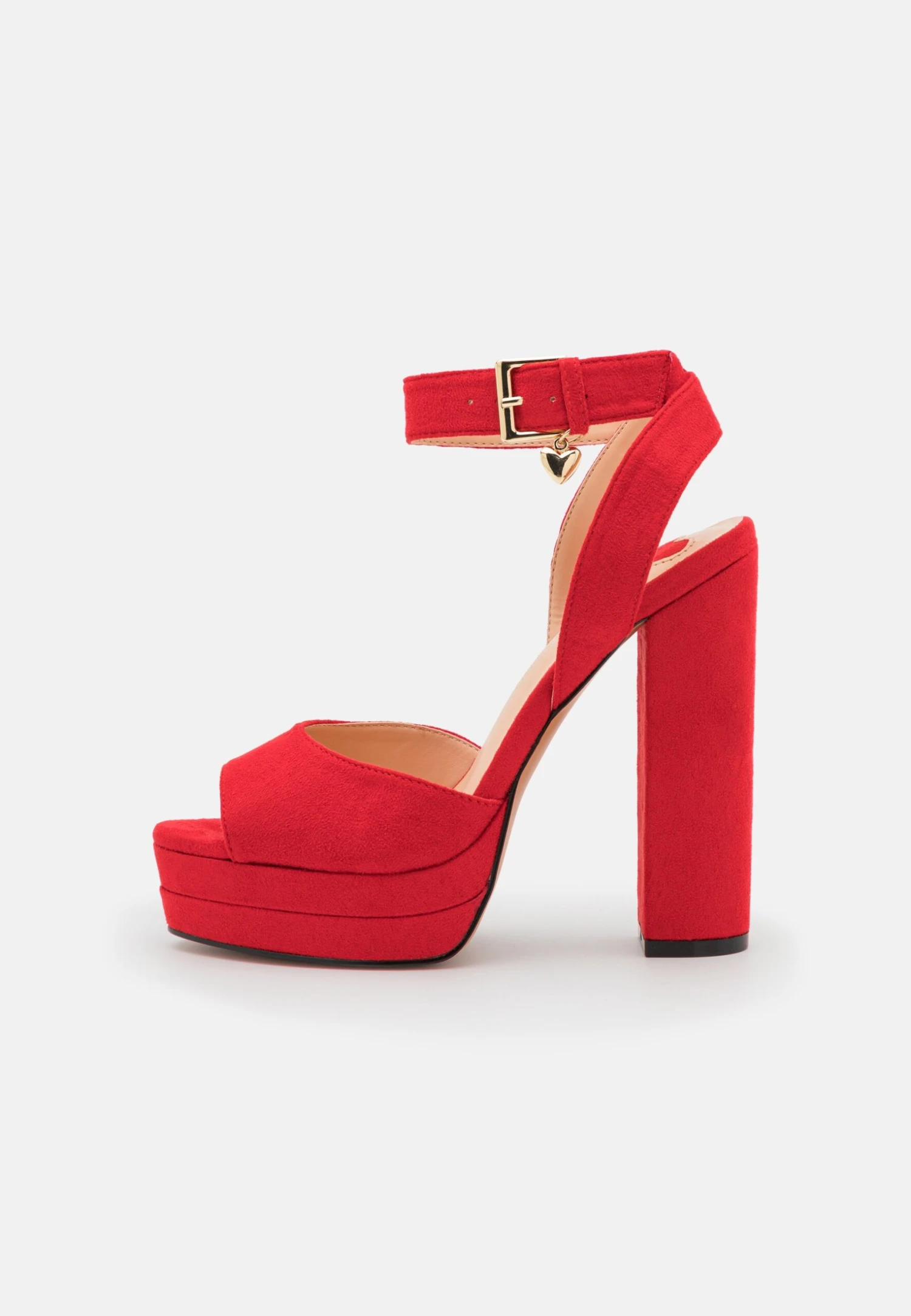 Even&Odd Sandalen Met Hoge Hak - Red 4 Even&Odd Sandalen Met Hoge Hak - Red - Afbeelding 2