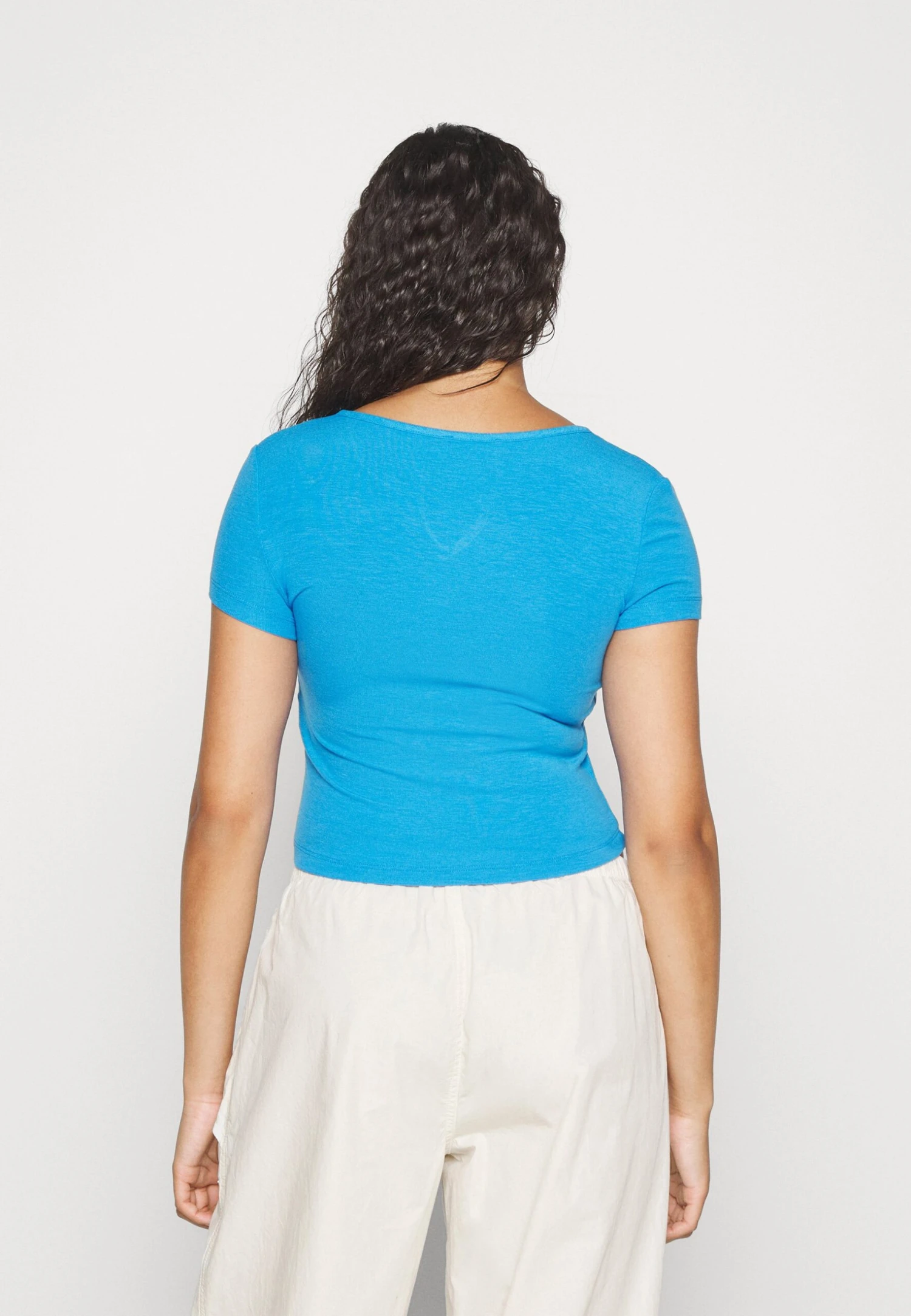 Even&Odd 2 Pack - T-Shirt Basic - Blue/White 5 Even&Odd 2 Pack - T-Shirt Basic - Blue/White - Afbeelding 3