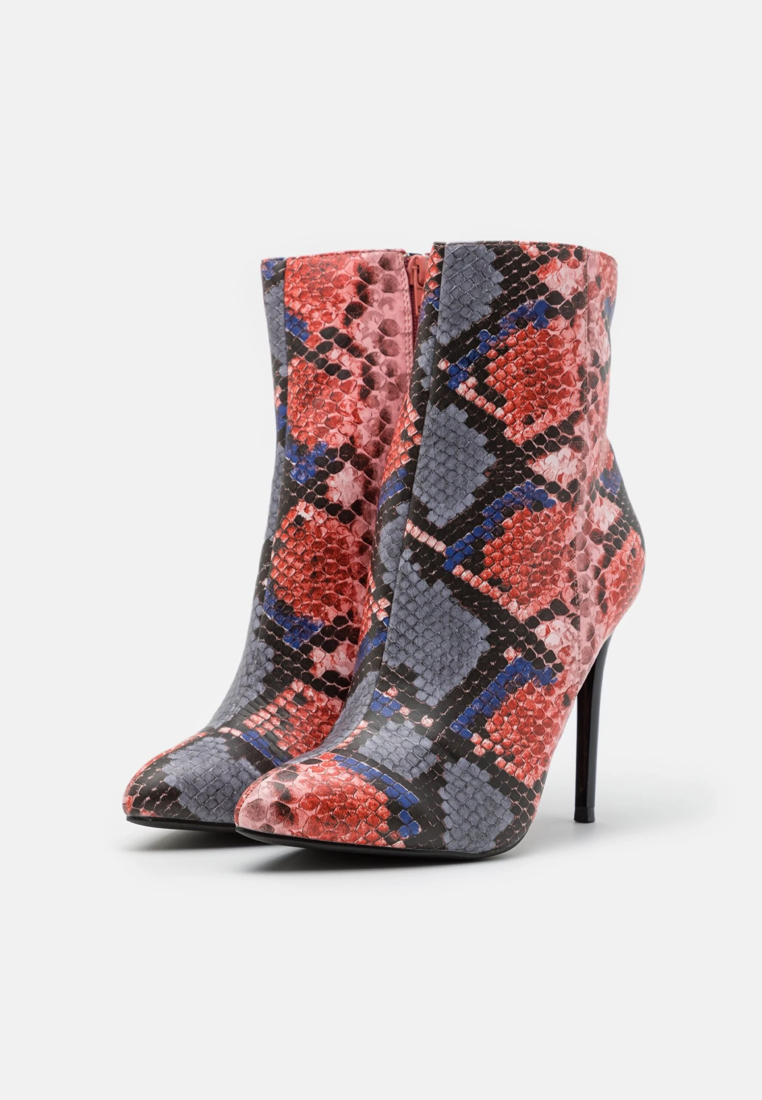 Even&Odd Enkellaarsjes Met Hoge Hak - Multi-Coloured 5 Even&Odd Enkellaarsjes Met Hoge Hak - Multi-Coloured - Afbeelding 3