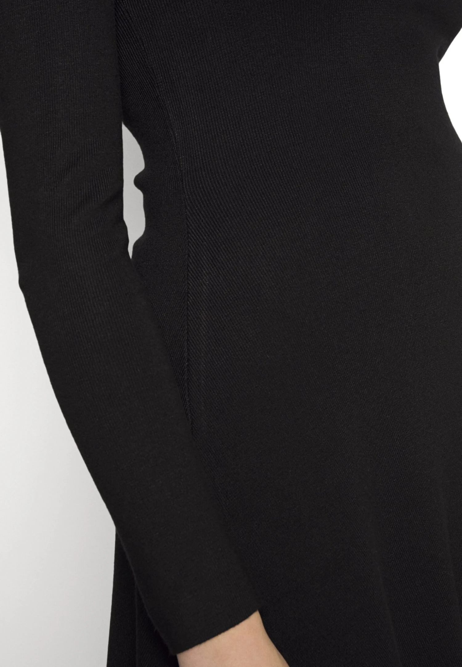 Even&Odd Eckiger Ausschnitt Mini Strickkleid - Gebreide Jurk - Black 7 Even&Odd Eckiger Ausschnitt Mini Strickkleid - Gebreide Jurk - Black - Afbeelding 5