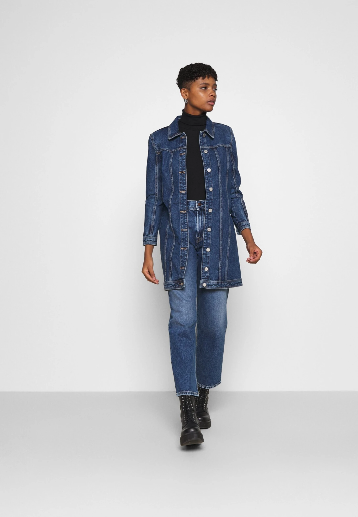 Even&Odd 2 Pack - Longsleeve - Black/Grey 3 Even&Odd 2 Pack - Longsleeve - Black/Grey