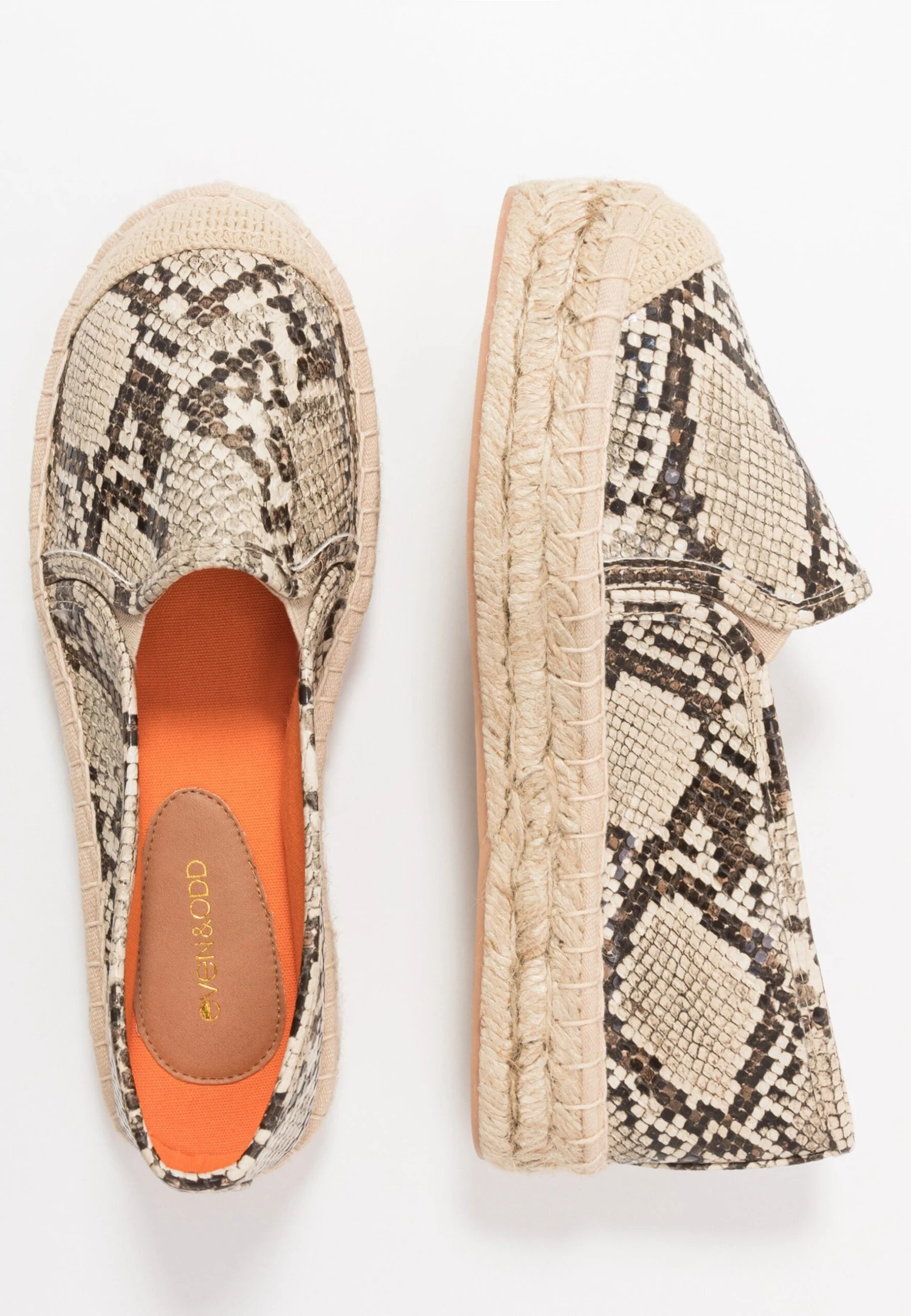 Even&Odd Espadrilles - Beige/Brown 6 Even&Odd Espadrilles - Beige/Brown - Afbeelding 4