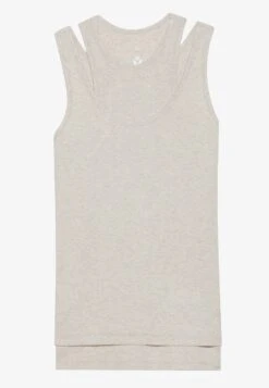 DOUBLE LAYER FINE RIB SLEEVELESS TOP - Top - Black 14 DOUBLE LAYER FINE RIB SLEEVELESS TOP - Top - Black -Even&Odd b988be5f630a4469a89f4a0542512f3a