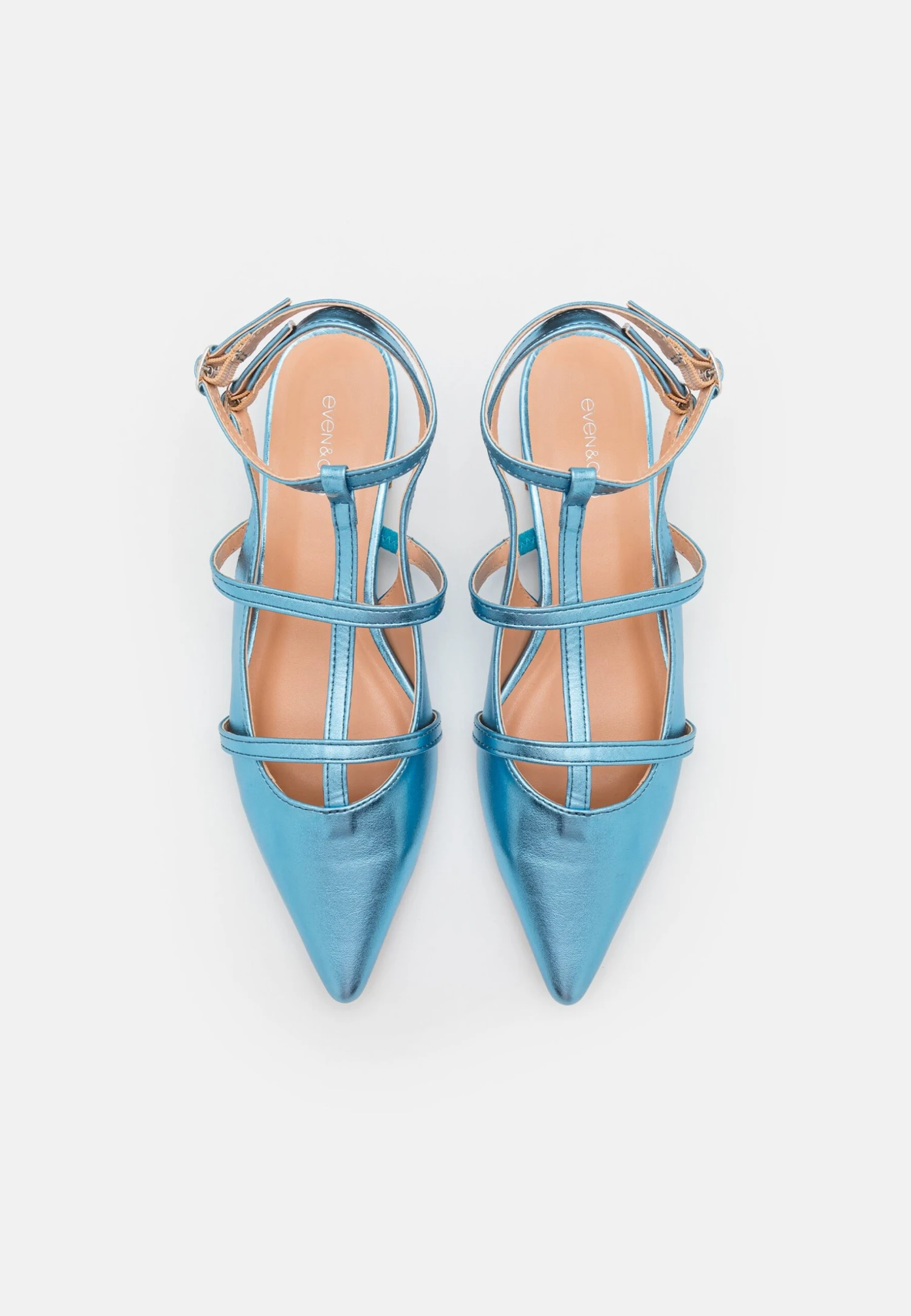 Even&Odd Slingback Ballerina´S - Blue 8 Even&Odd Slingback Ballerina´S - Blue - Afbeelding 6