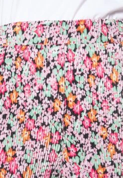 Plisse Flared Trousers- Broek - 917 - Multi-Coloured -Even&Odd bf1d088d8ee341cc91cc7431df6d5179