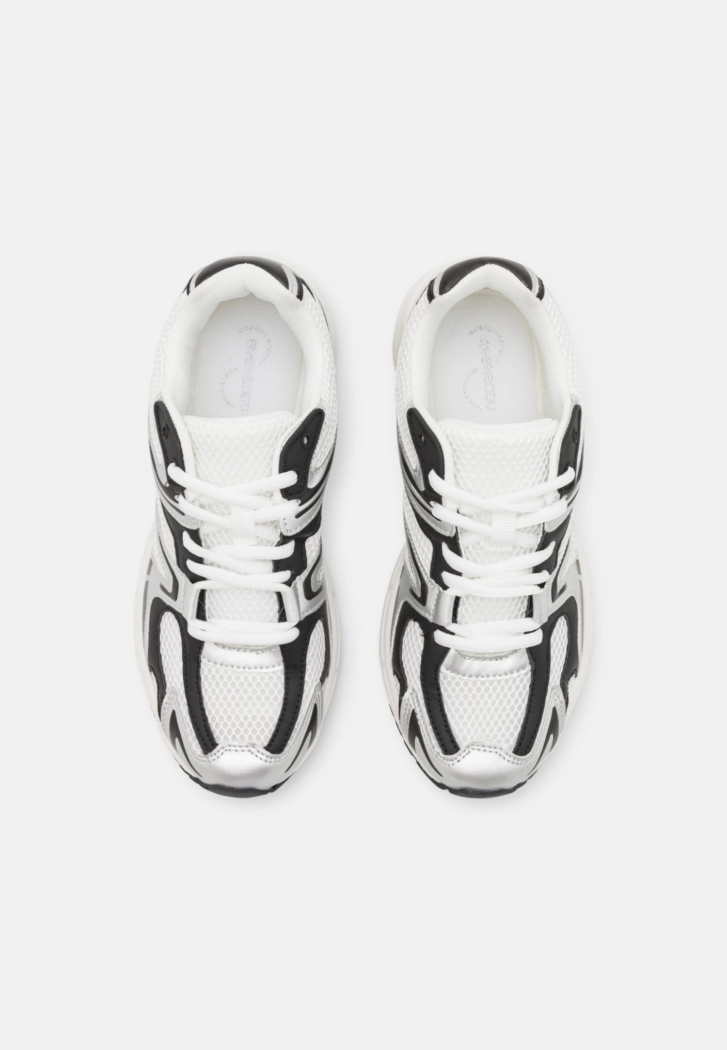 Even&Odd Sneakers Laag - Black/Silver 8 Even&Odd Sneakers Laag - Black/Silver - Afbeelding 6