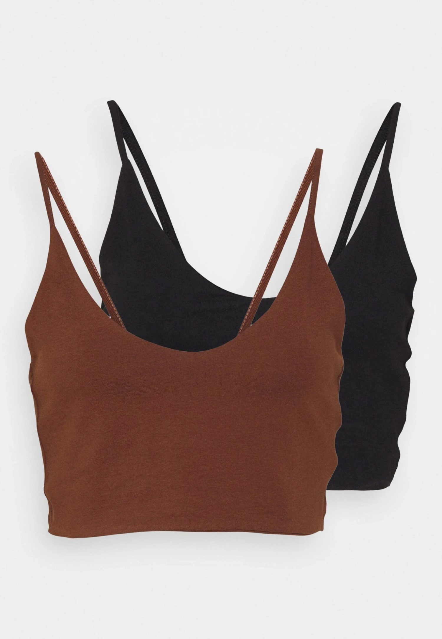 Even&Odd 2 Pack - Top - Black/Brown 7 Even&Odd 2 Pack - Top - Black/Brown - Afbeelding 5