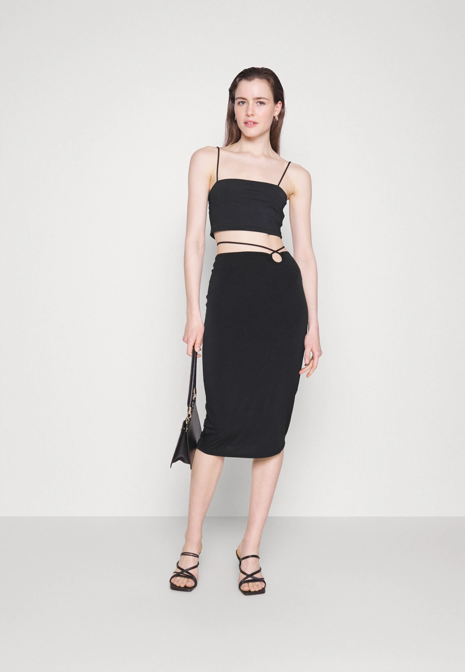 A-Lijn Rok - Black 4 A-Lijn Rok - Black - Afbeelding 2