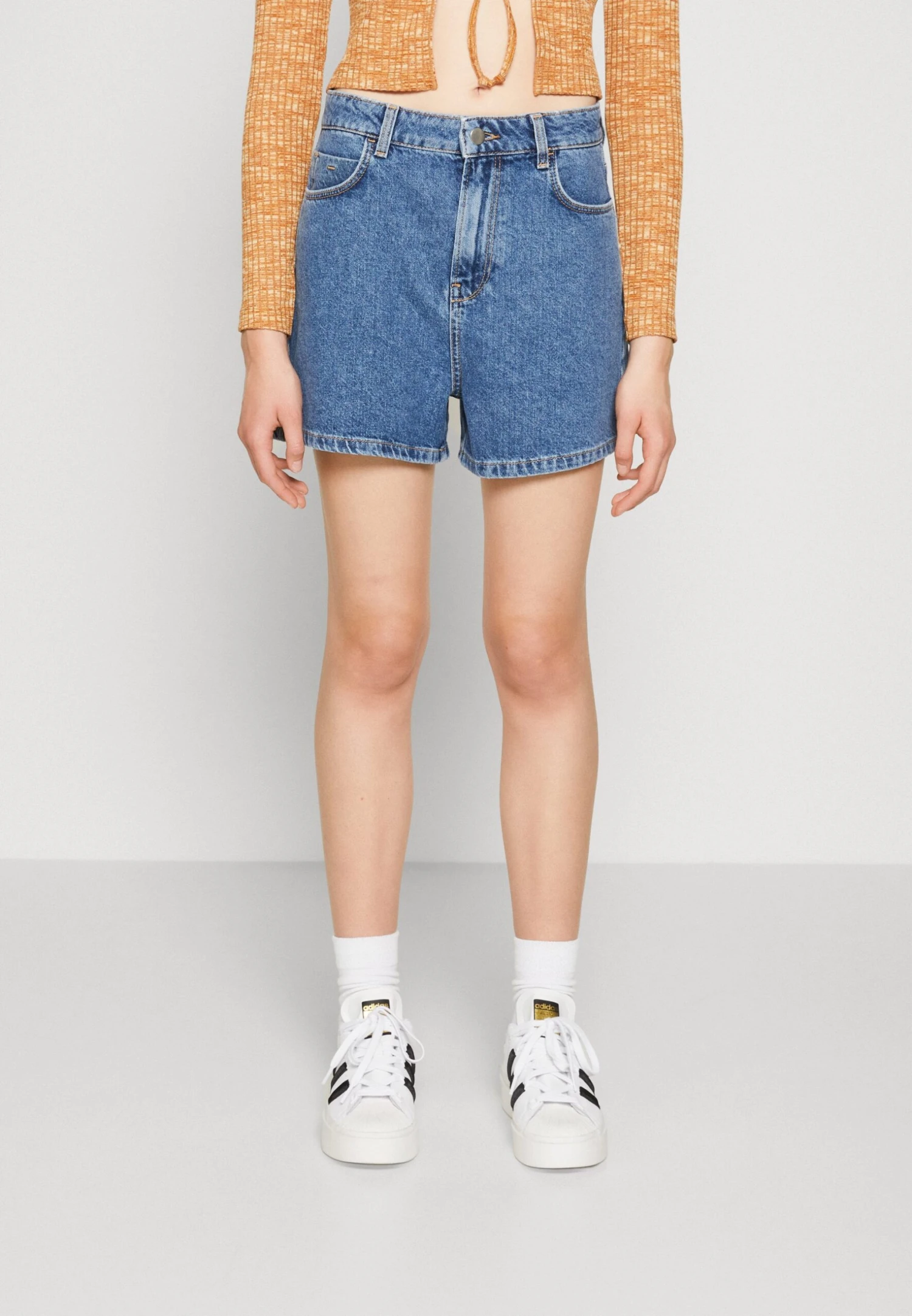 Even&Odd Jeansshort - Blue Denim 3 Even&Odd Jeansshort - Blue Denim