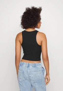 Even&Odd 2 Pack - Top - Black/Khaki -Even&Odd c24bb81109a54551abd32b137ea82839