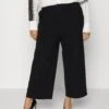 Tailored Wide Leg Culotte - Broek - Black