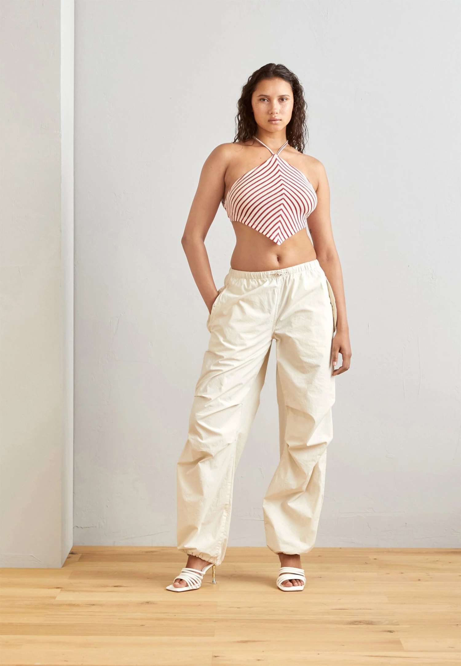 Even&Odd Top - White/Red 4 Even&Odd Top - White/Red - Afbeelding 2