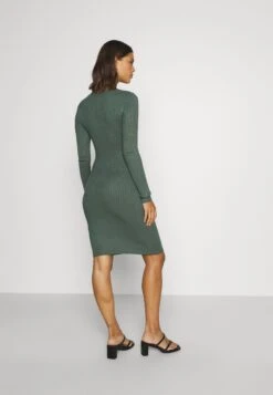Even&Odd Crew Ausschnitt Ripp Basic Bodycon Mini Strickkleid - Etui-Jurk - Green 10 Even&Odd Crew Ausschnitt Ripp Basic Bodycon Mini Strickkleid - Etui-Jurk - Green -Even&Odd c49c63ef00fd44cf85ae99c8fb4f07fd