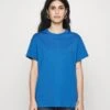 Washed Basic Loose Tee- T-Shirt Basic - Blue 2 Washed Basic Loose Tee- T-Shirt Basic - Blue -Even&Odd c4caef6053b24d6d8fea8c2ca1138ac9
