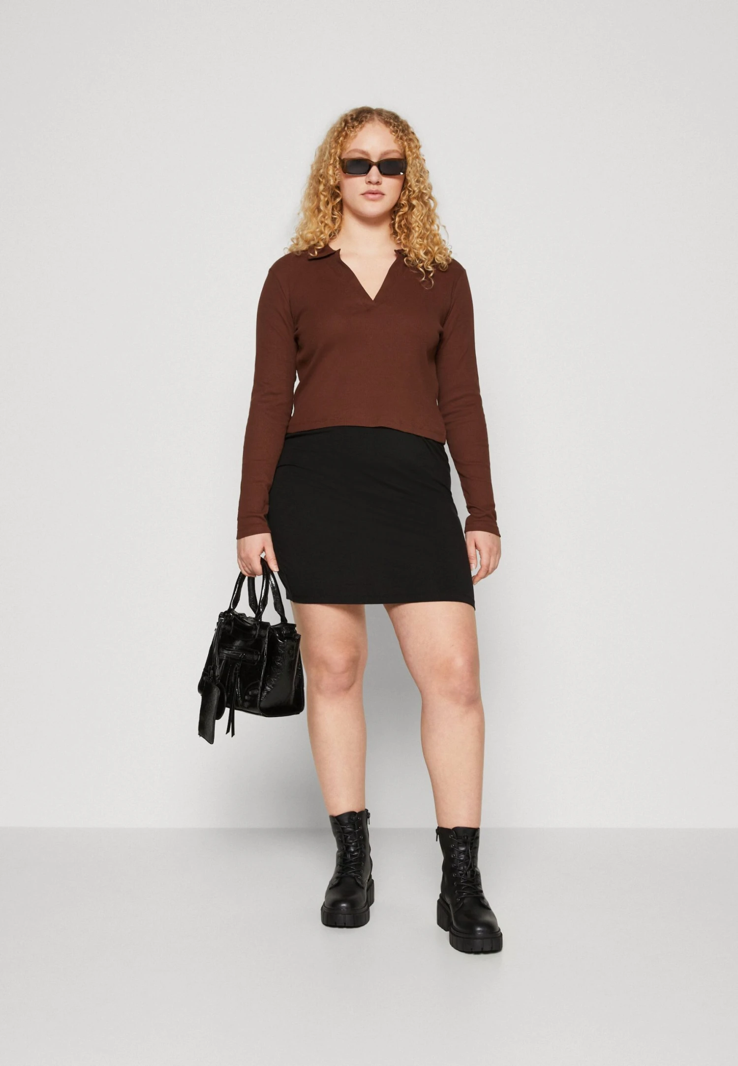 2 Pack- Minirok - Black/Khaki 3 2 Pack- Minirok - Black/Khaki