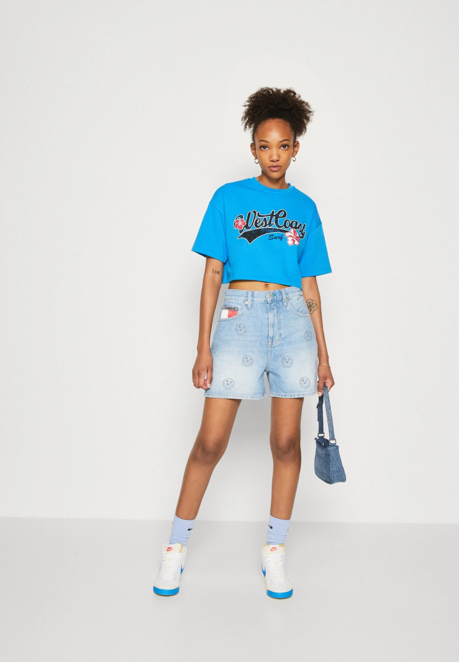 Even&Odd T-Shirt Print - Blue 4 Even&Odd T-Shirt Print - Blue - Afbeelding 2