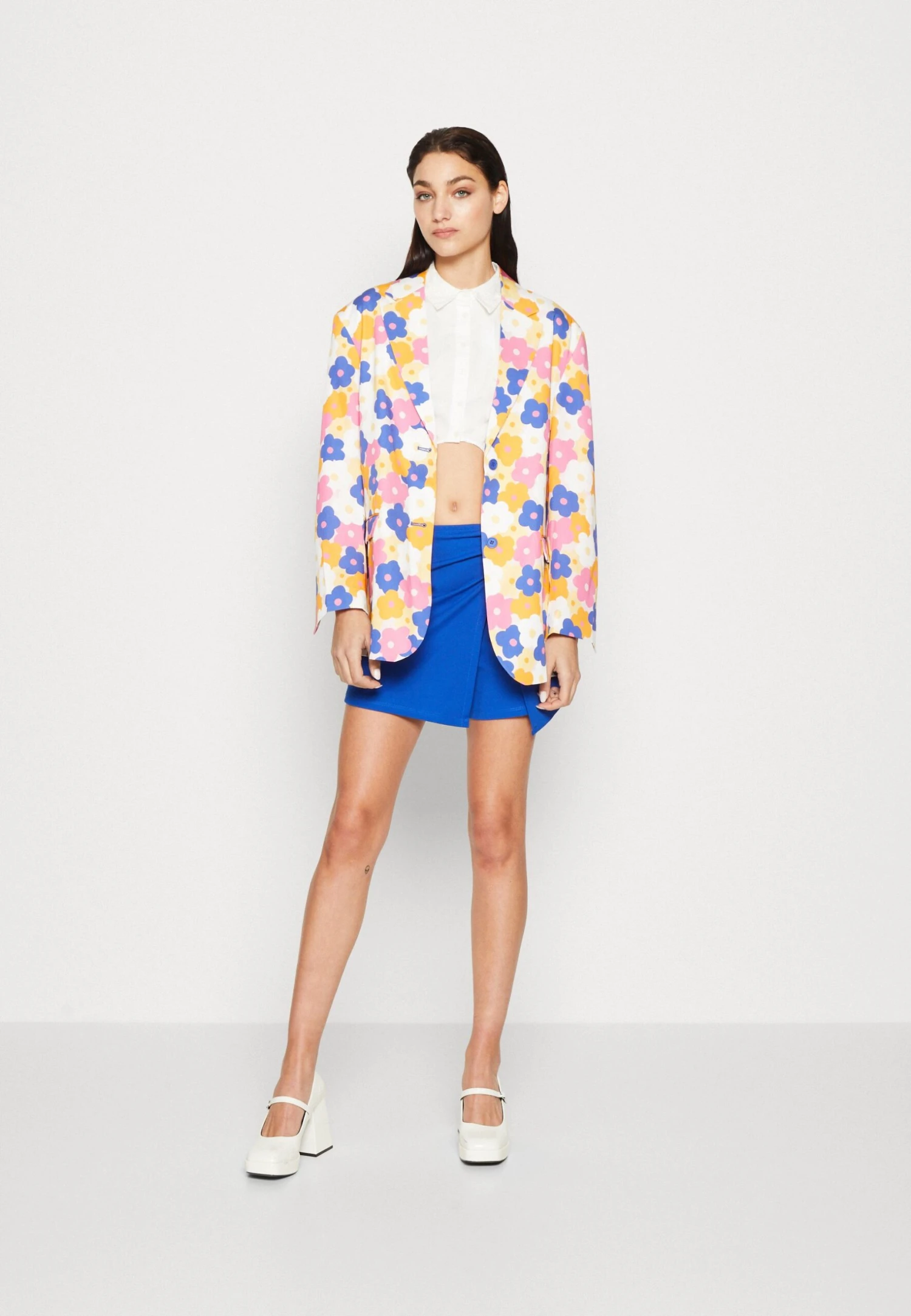 Even&Odd Shorts - Blue 4 Even&Odd Shorts - Blue - Afbeelding 2