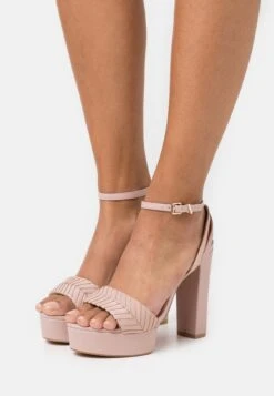 Even&Odd Sandalen Met Hoge Hak - Light Pink