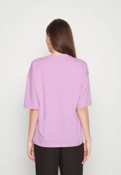2 Pack - T-Shirt Basic - Lilac/Black 10 2 Pack - T-Shirt Basic - Lilac/Black -Even&Odd cdc0c3e0cbe74fd6b6979e812e64db10