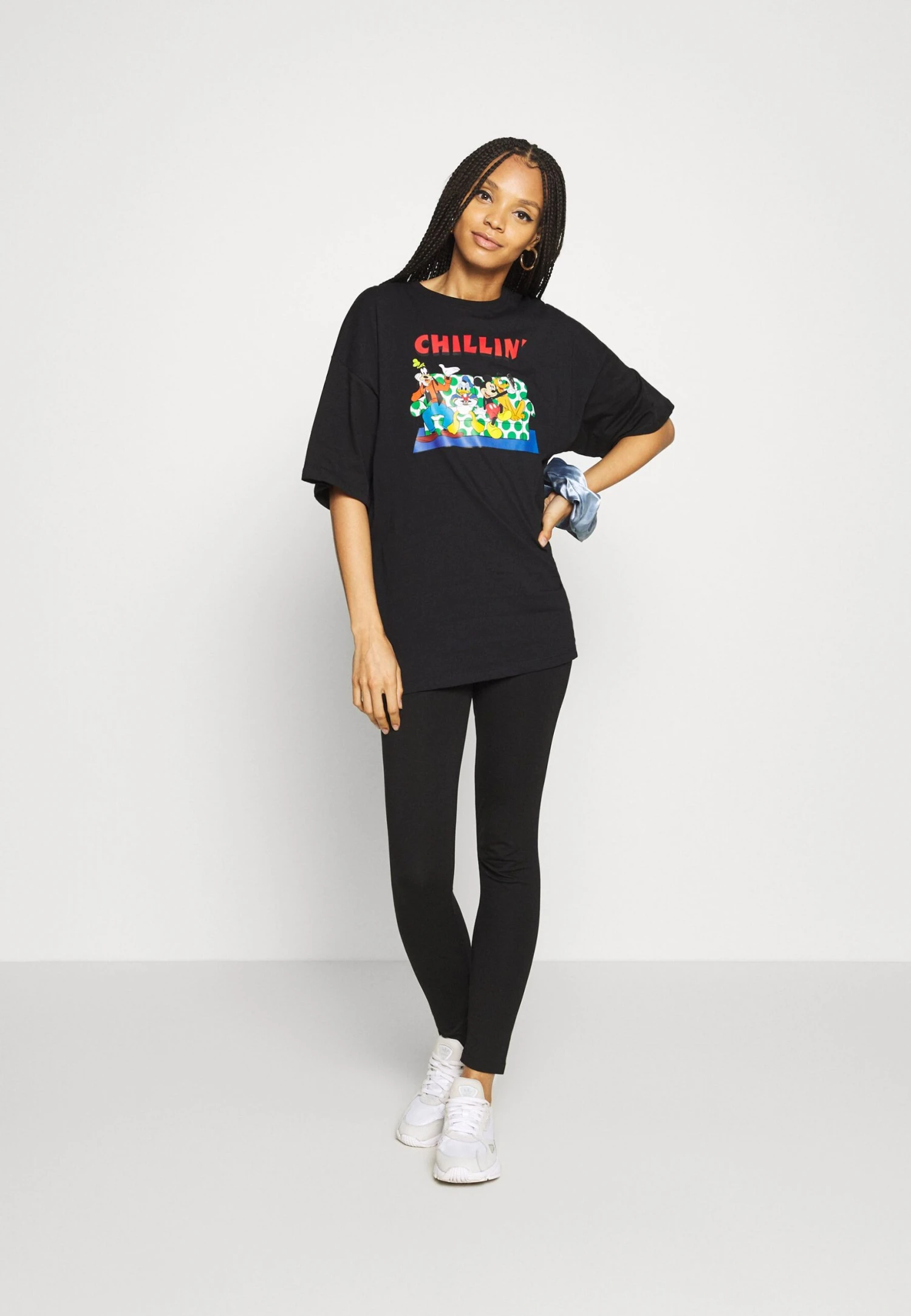 Even&Odd High Waisted Leggings 2 Pack- Legging - Black 4 Even&Odd High Waisted Leggings 2 Pack- Legging - Black - Afbeelding 2