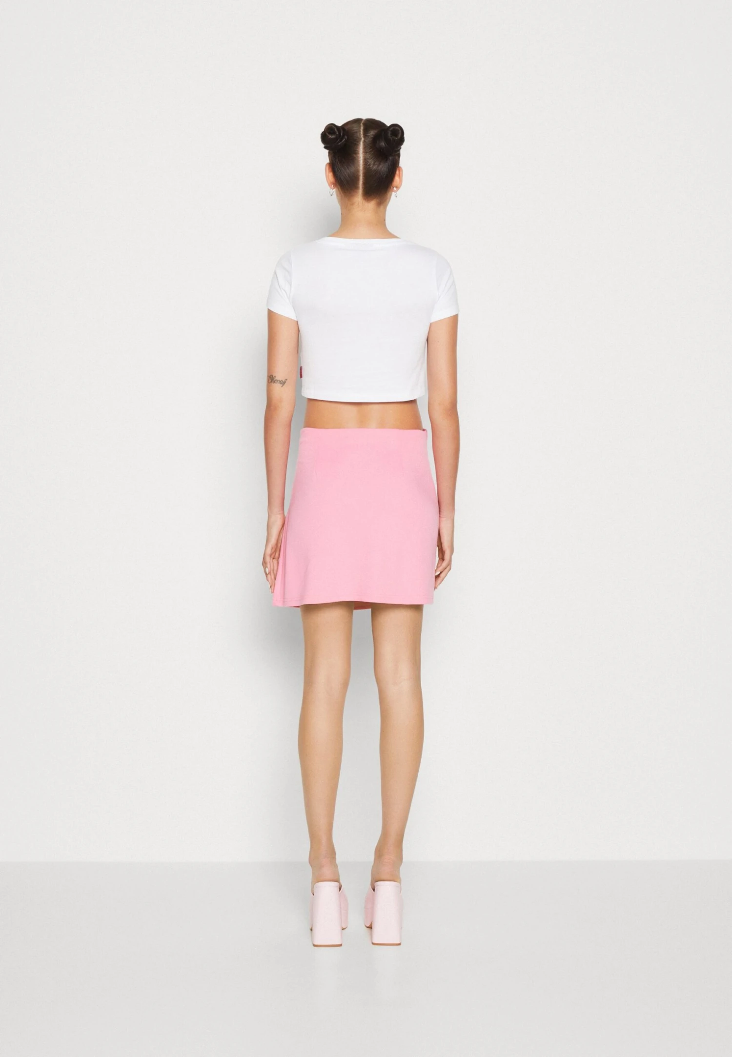 Even&Odd Wikkelrok - Pink 5 Even&Odd Wikkelrok - Pink - Afbeelding 3