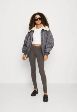 Even&Odd 2 Pack - Legging - Mottled Dark Grey/Dark Blue