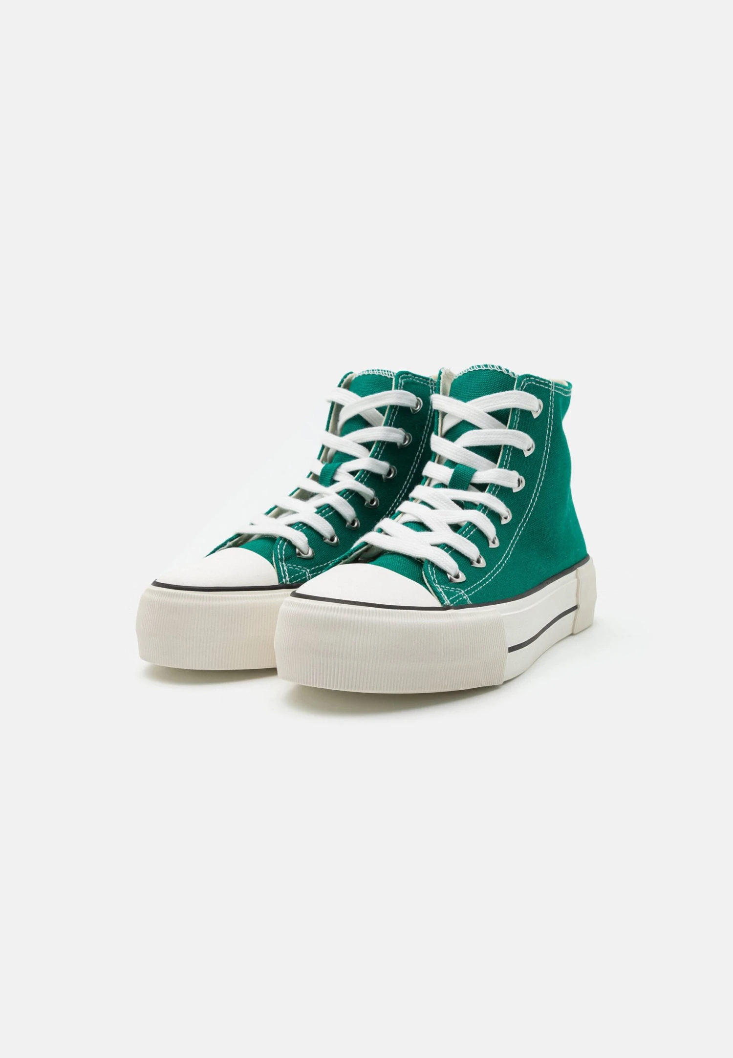 Even&Odd Sneakers Hoog - Green 5 Even&Odd Sneakers Hoog - Green - Afbeelding 3