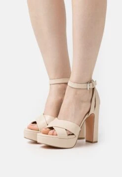 Even&Odd Sandalen Met Hoge Hak - Off White