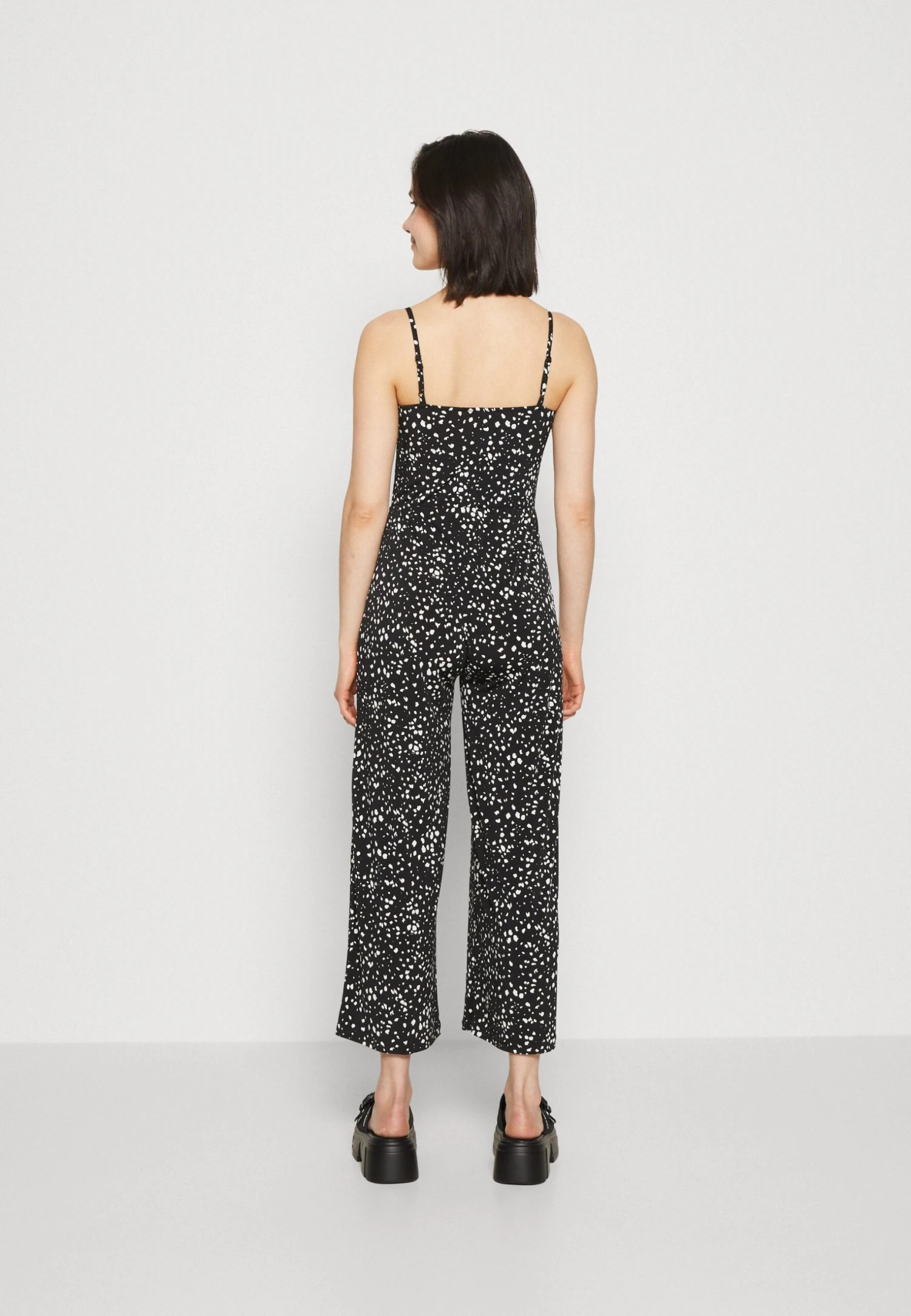 Even&Odd Jumpsuit - Black/White 5 Even&Odd Jumpsuit - Black/White - Afbeelding 3
