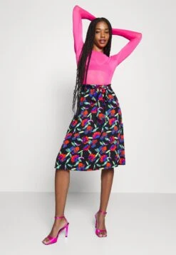 Even&Odd Midi Skirt With Shell Fabric - A-Lijn Rok - Multicoloured 12 Even&Odd Midi Skirt With Shell Fabric - A-Lijn Rok - Multicoloured -Even&Odd dd28a5729c3046c7a69b0cd64bd19708