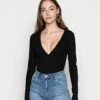Even&Odd Bodysuit Basic - Longsleeve - Black 1 Even&Odd Bodysuit Basic - Longsleeve - Black -Even&Odd dd5d65aad91c4784a8c8860a42a34eb1