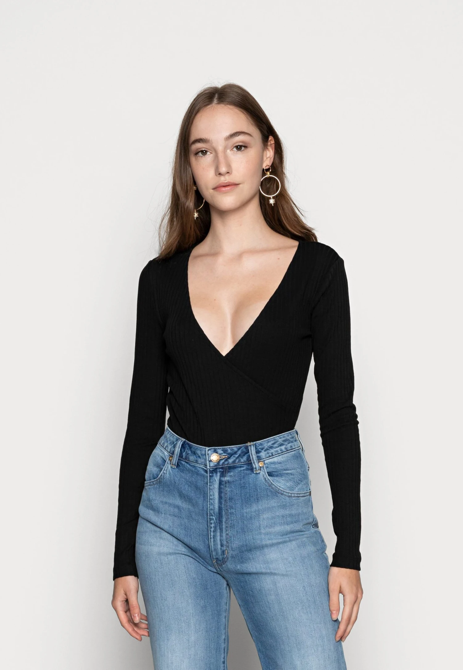 Even&Odd Bodysuit Basic - Longsleeve - Black 3 Even&Odd Bodysuit Basic - Longsleeve - Black